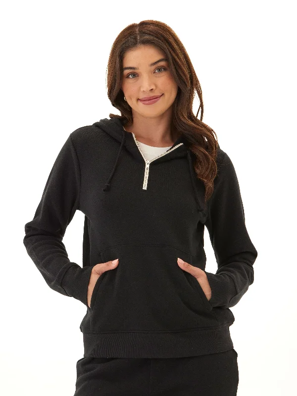 Sinead 1/4 Zip Triblend Fleece Hoodie