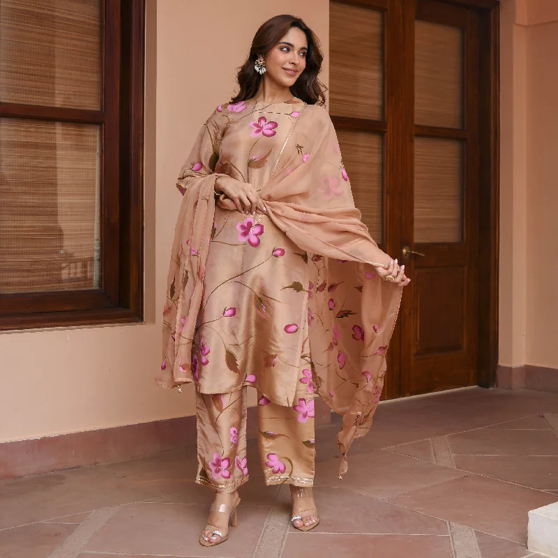 Aditi Tissue Silk Suit set