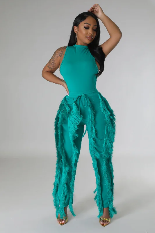 Tiaesha Bodysuit Pant Set