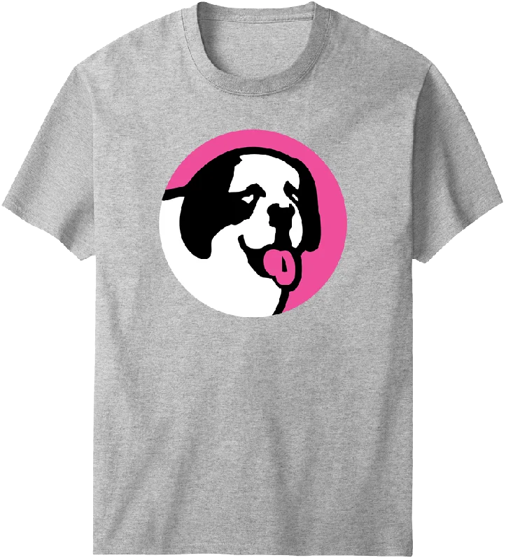 Circle Logo Neon Pink T-shirt