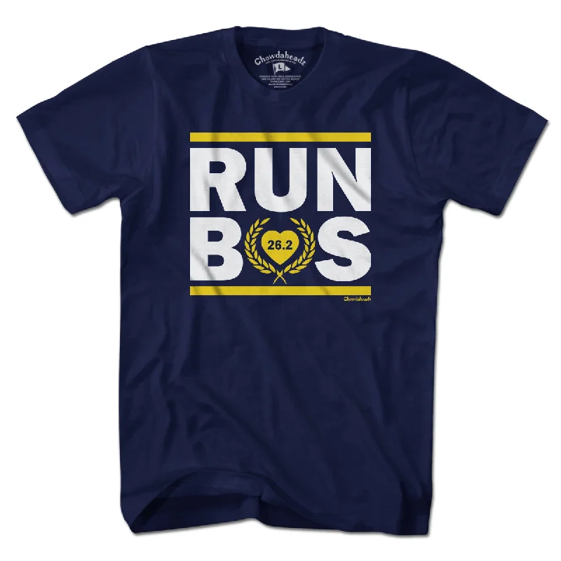 Run Bos 26.2 Heart T-Shirt