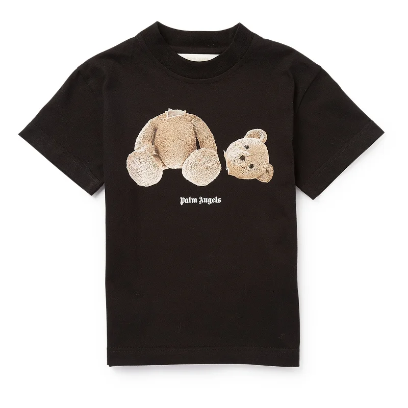 Black Cotton Bear T-Shirt