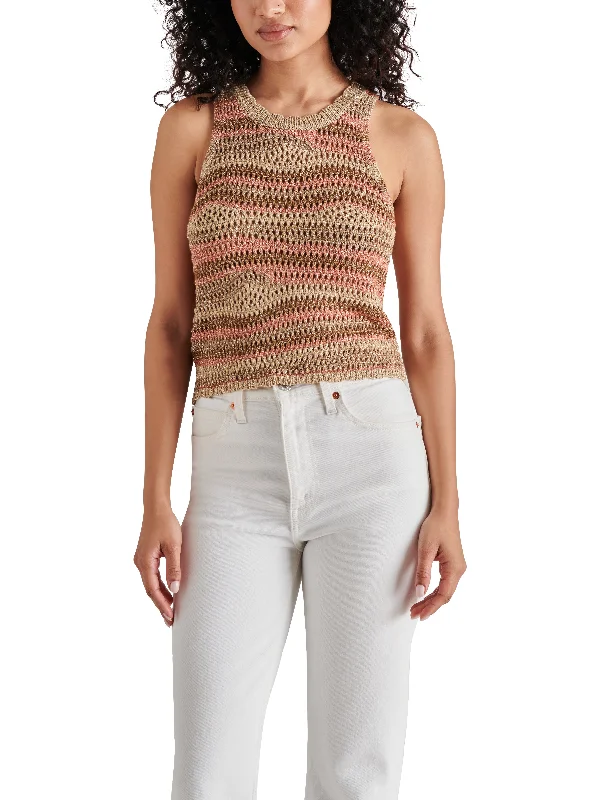 HANNAH SWEATER TAUPE MULTI