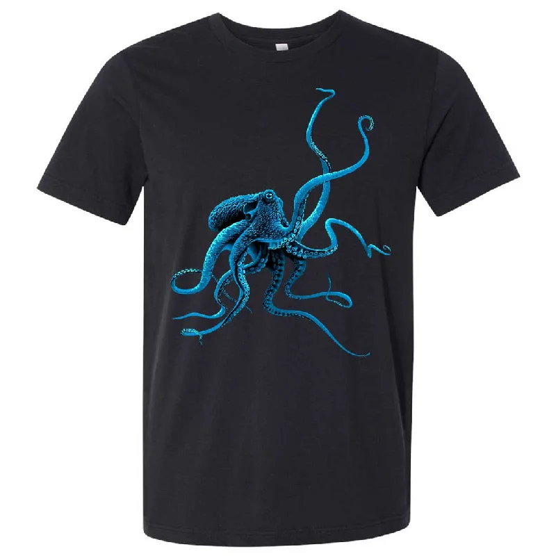 Octopus Asst Colors Mens Fitted Tee