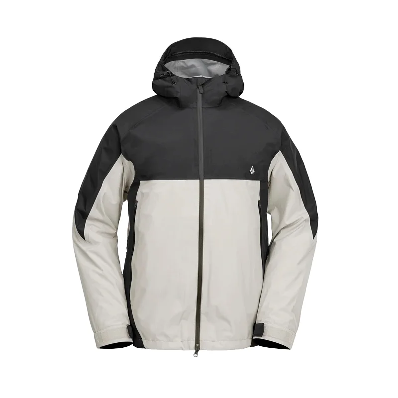 Volcom Side Hit Shell Jacket - Stone