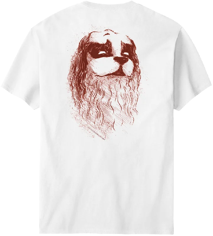 Dog Vinci Beard T-Shirt