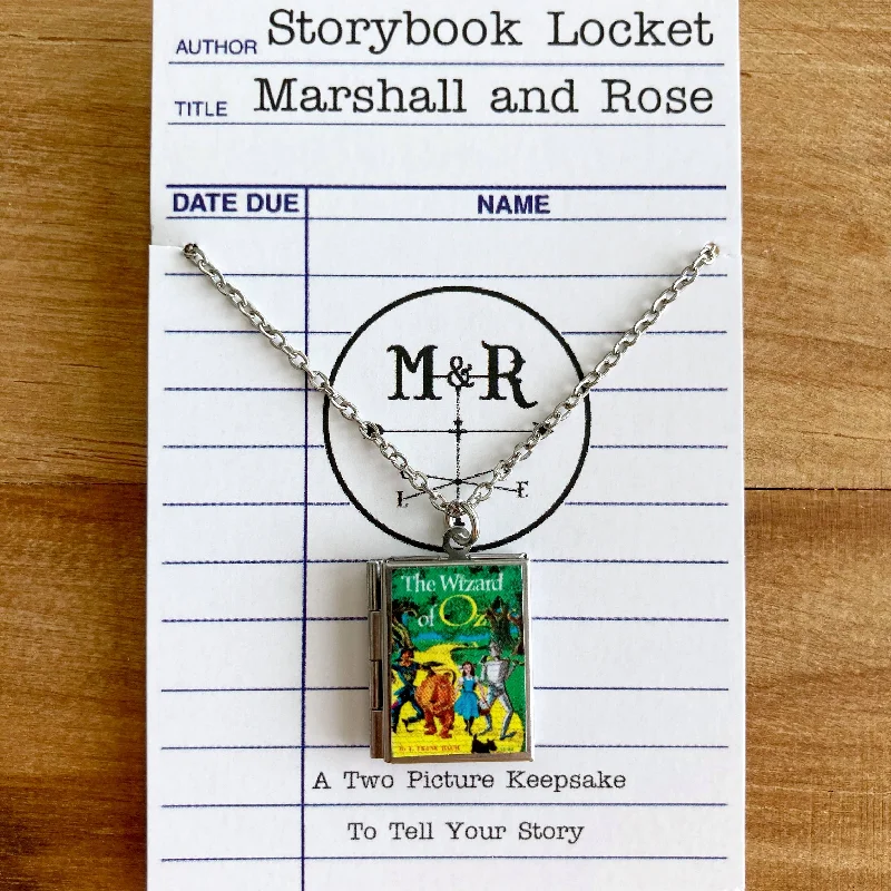 Book Locket The Wizard of Oz