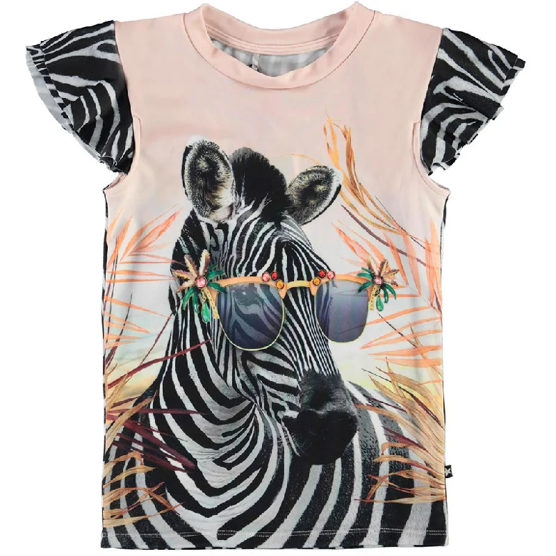 Pink Zebra Fun T-Shirt