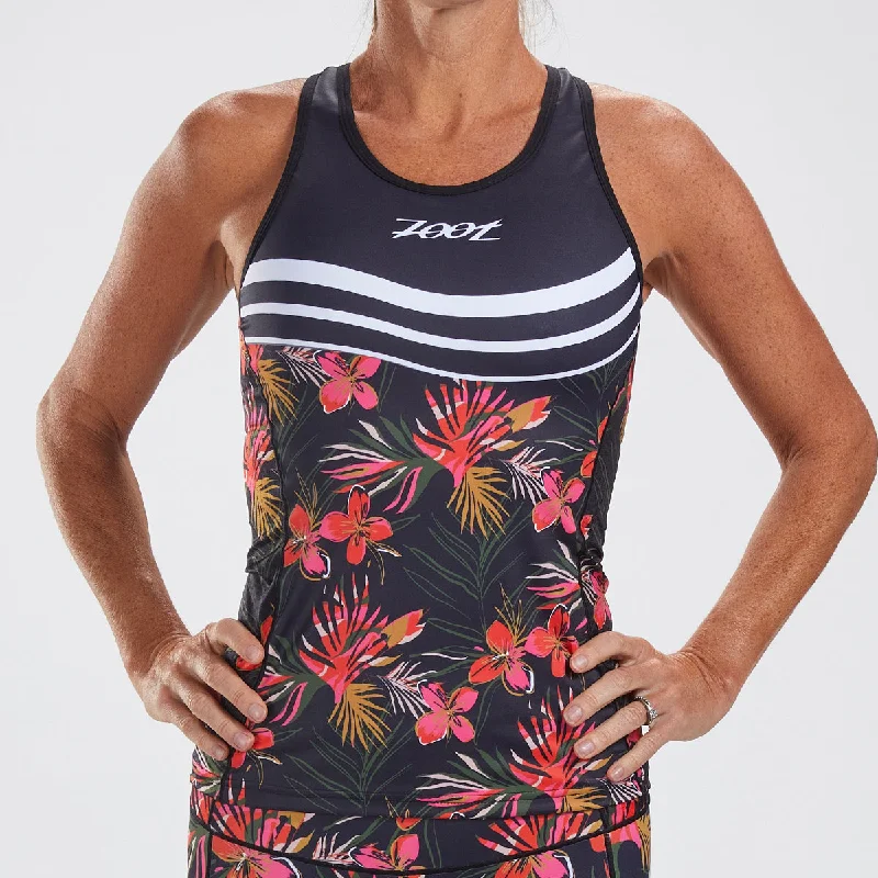 ZOOT Women's LTD Tri Racerback - WAIKOLOA