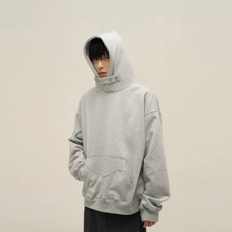 Hooded Deconstructed Sweatshirt