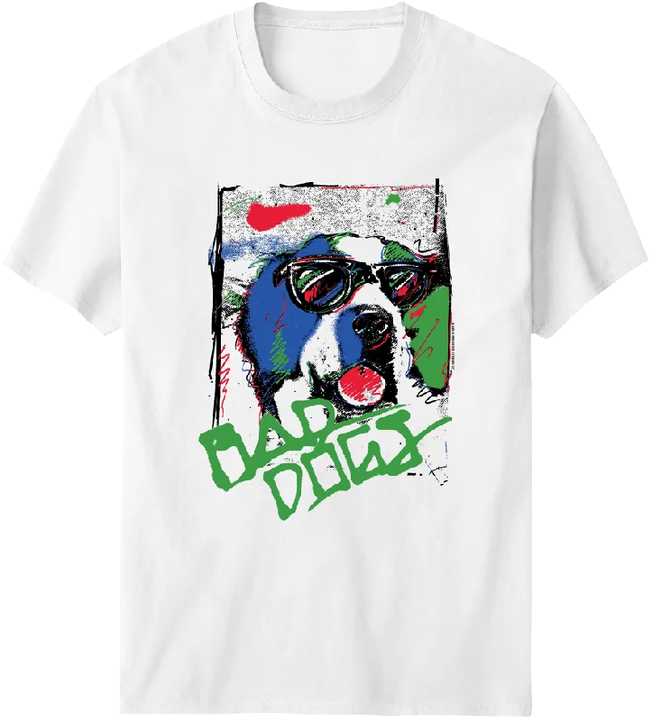 Retro Bad Dog Graffiti T-Shirt