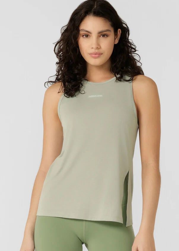 Lorna Jane Breathwork Active Tank - Iced Matcha