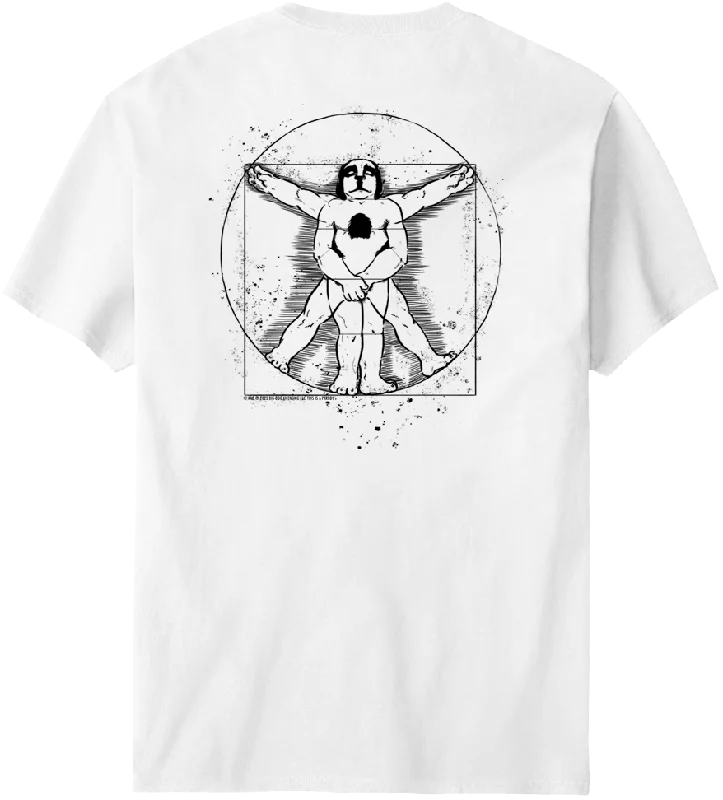 Dog Vinci Vitruvian Dog T-Shirt