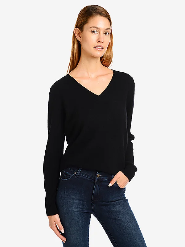 Cashmere V-Neck Willow Sweater