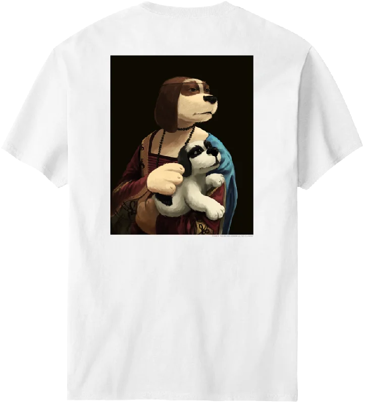 Dog Vinci Lady T-Shirt