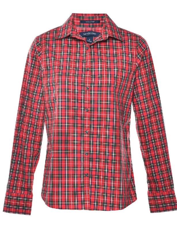 Checked Shirt - L