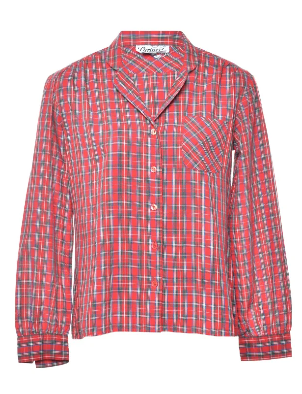 Checked Shirt - M