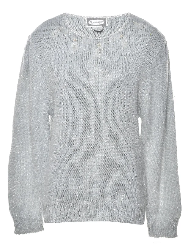 Classic Beaded Jumper - M