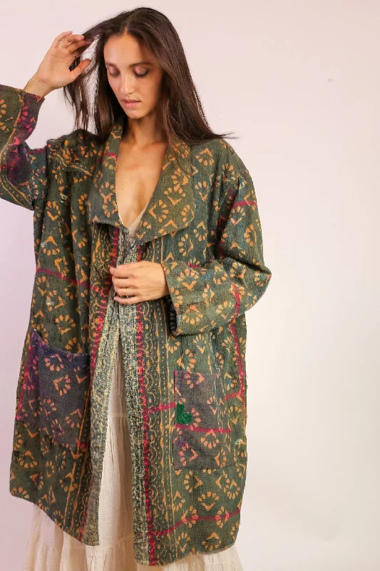 KANTHA COAT JACKET MIMARI