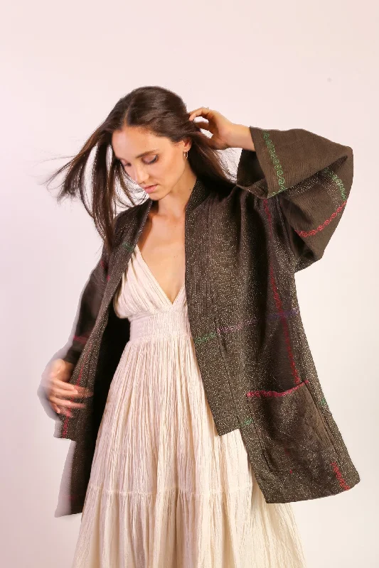 KANTHA KIMONO JACKET NULA