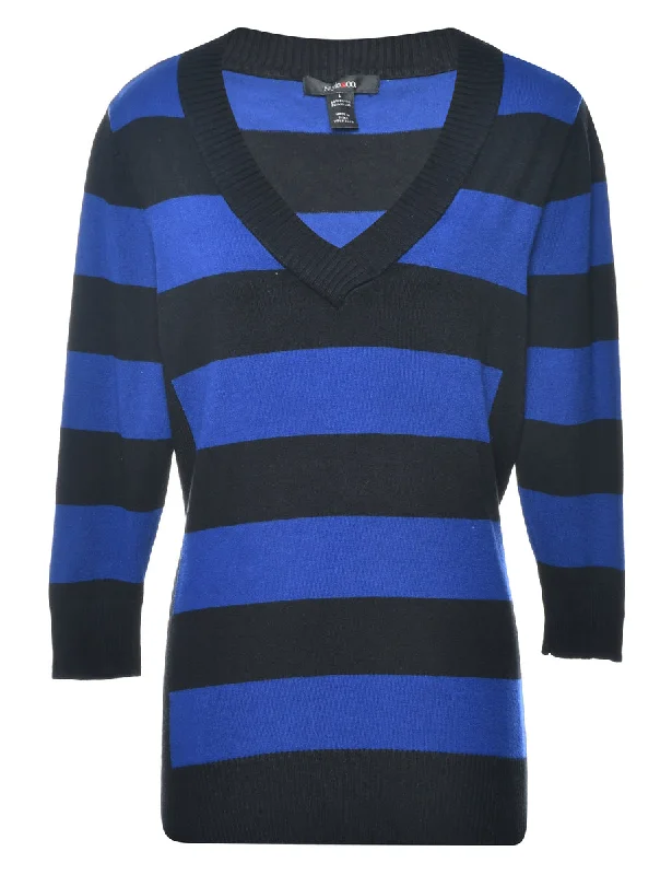 Striped Jumper - L