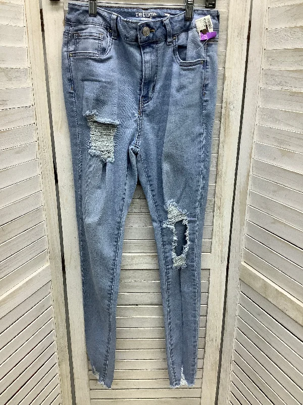 Blue Denim Jeans Skinny Refuge, Size 7