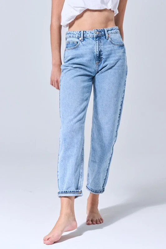 Sneak Peek High Rise Mom Jean