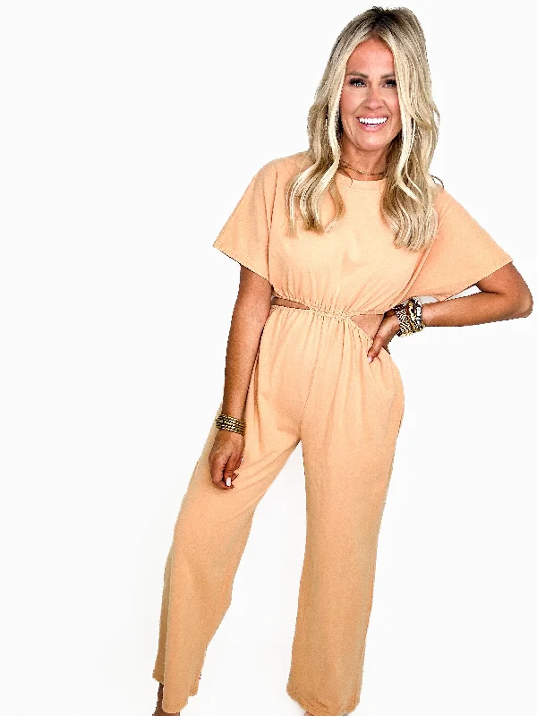 Spiced Sienna Jumpsuit