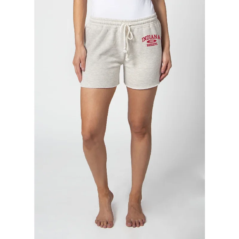 Ladies Indiana Hoosiers Throwback Est. Sweatshorts