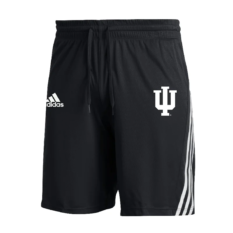 Indiana Hoosiers Adidas 3 Stripe Shorts