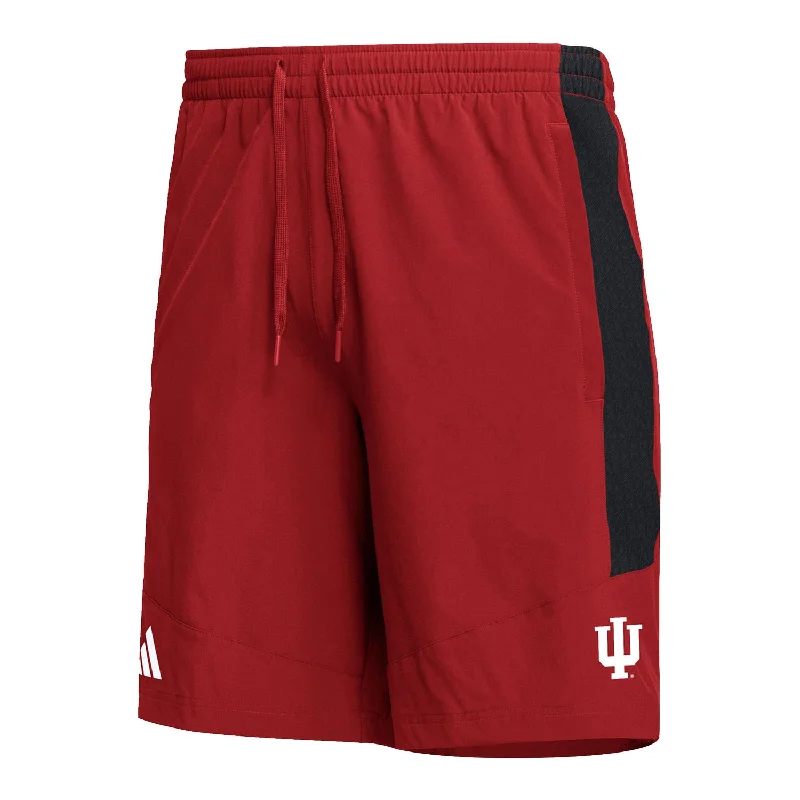 Indiana Hoosiers Adidas Sideline Pocket Crimson Short