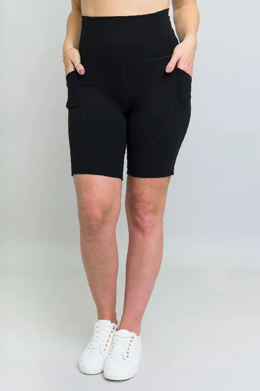 Robson Shorts, Black, Bamboo