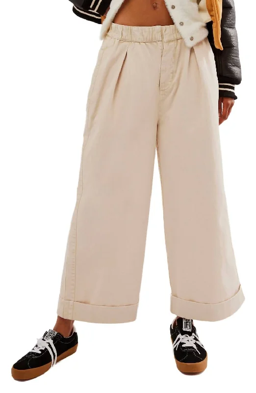 After Love Cuff Pant In Sandshell