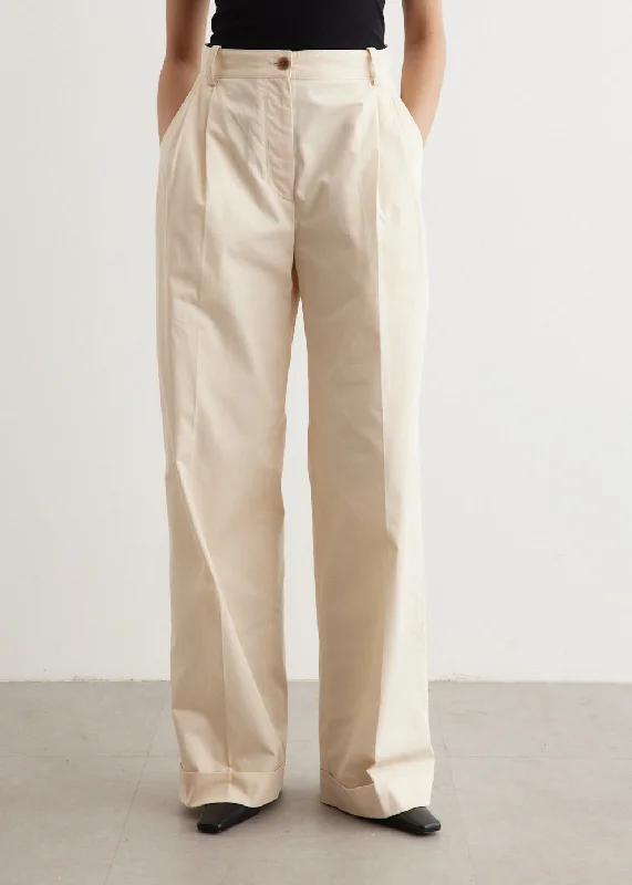 Double Pleats Pants