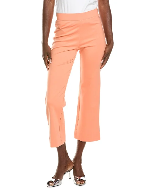 Isaac Mizrahi Cropped Kick Flare Pant