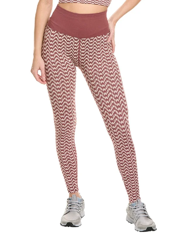 Spiritual Gangster Seamless Jacquard 7/8 Legging