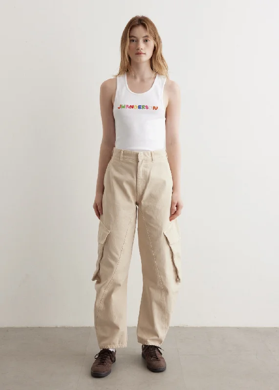 Twisted Cargo Trousers